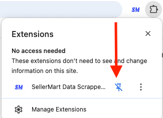 SellerMart Scraper Tool Pin
