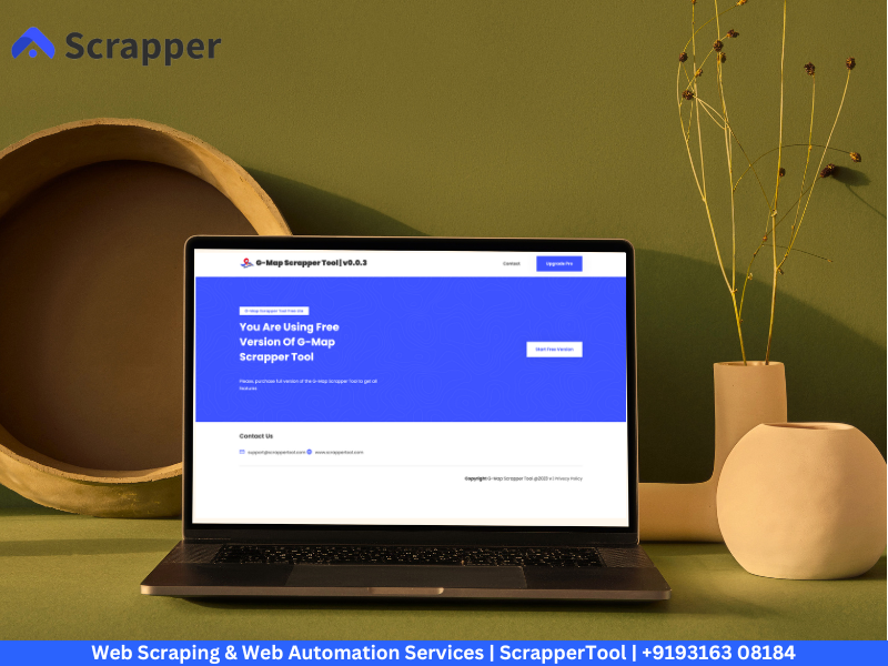 G Map Data Scraper Tool ScrapperTool