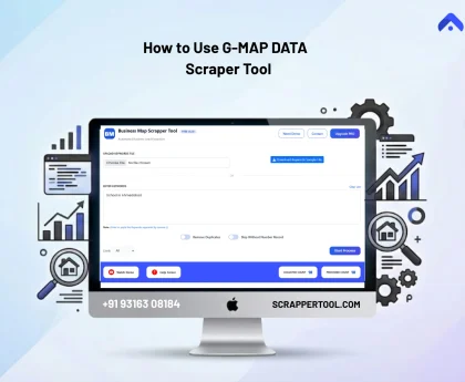 FEature IMage GMAP DATA Scraper Tool