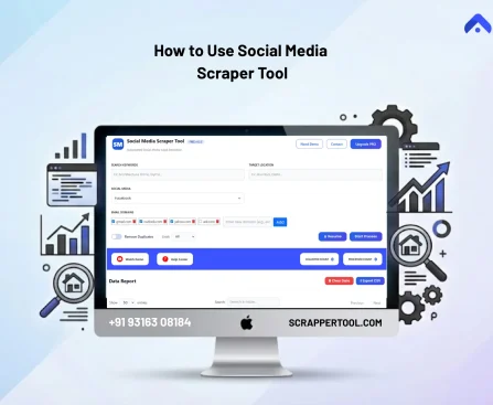 Feature Image Social Media Scraper Tool