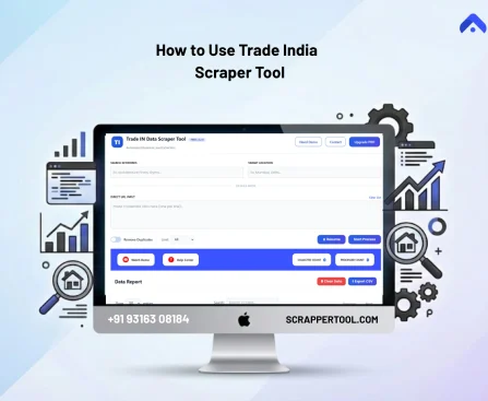 Feature IMage Trade India Scraper Tool