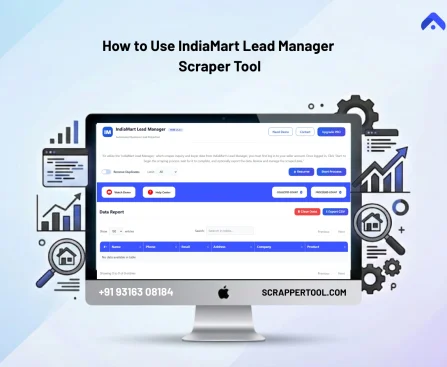 FEature IMage IndiaMart Lead Manager Scraper Tool