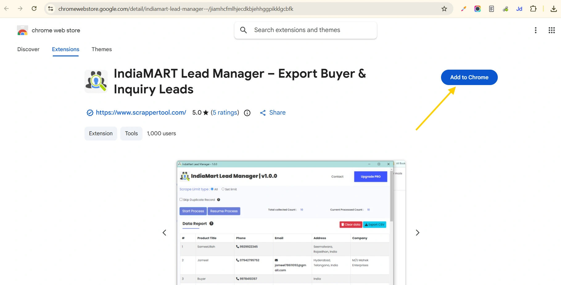 IndiaMArt WebStore