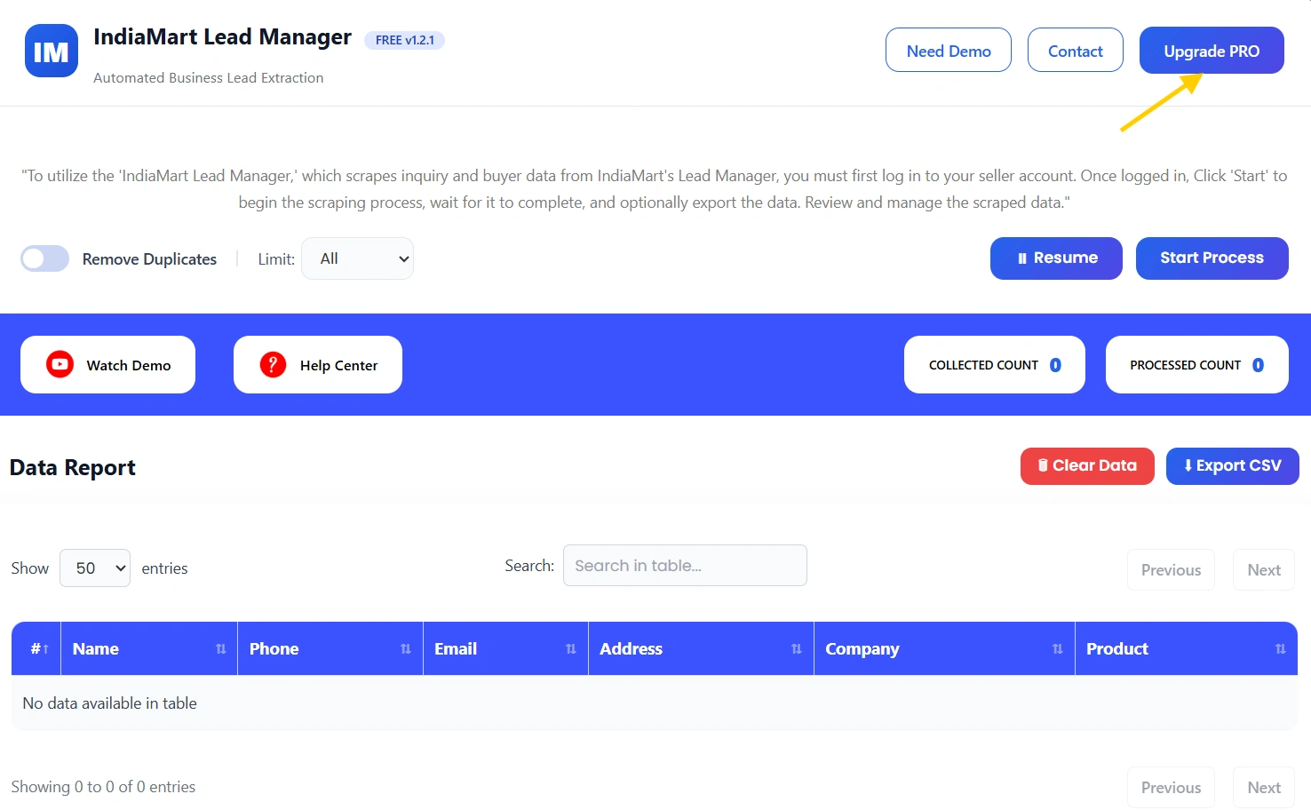  INDIA maRT LEad MAnager PRO