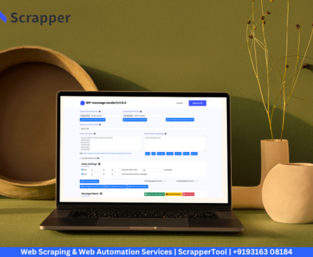 Wp Message Sender Tool - Scrapper Tool