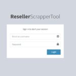 reseller panel login image - scrapper tool