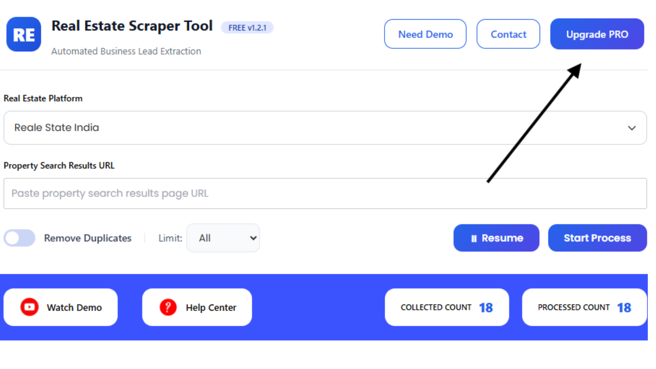 99acres Scraper Tool PRO 