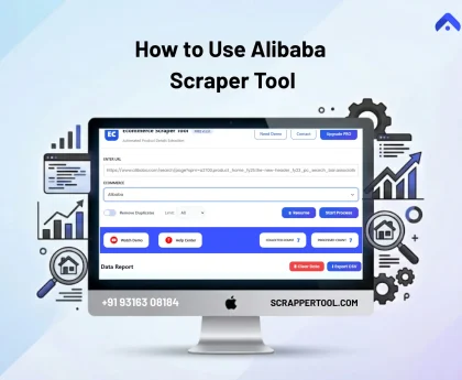 Alibaba Scrapper Tool Feature Image