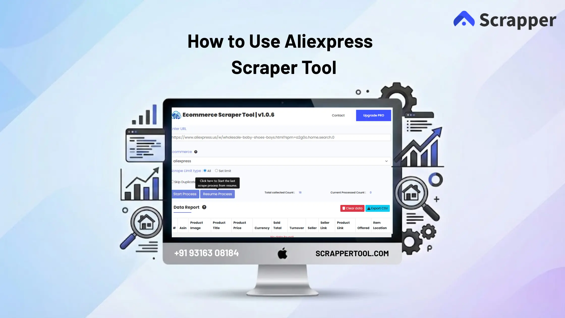 AliExpress Scrapper Tool Feature Image
