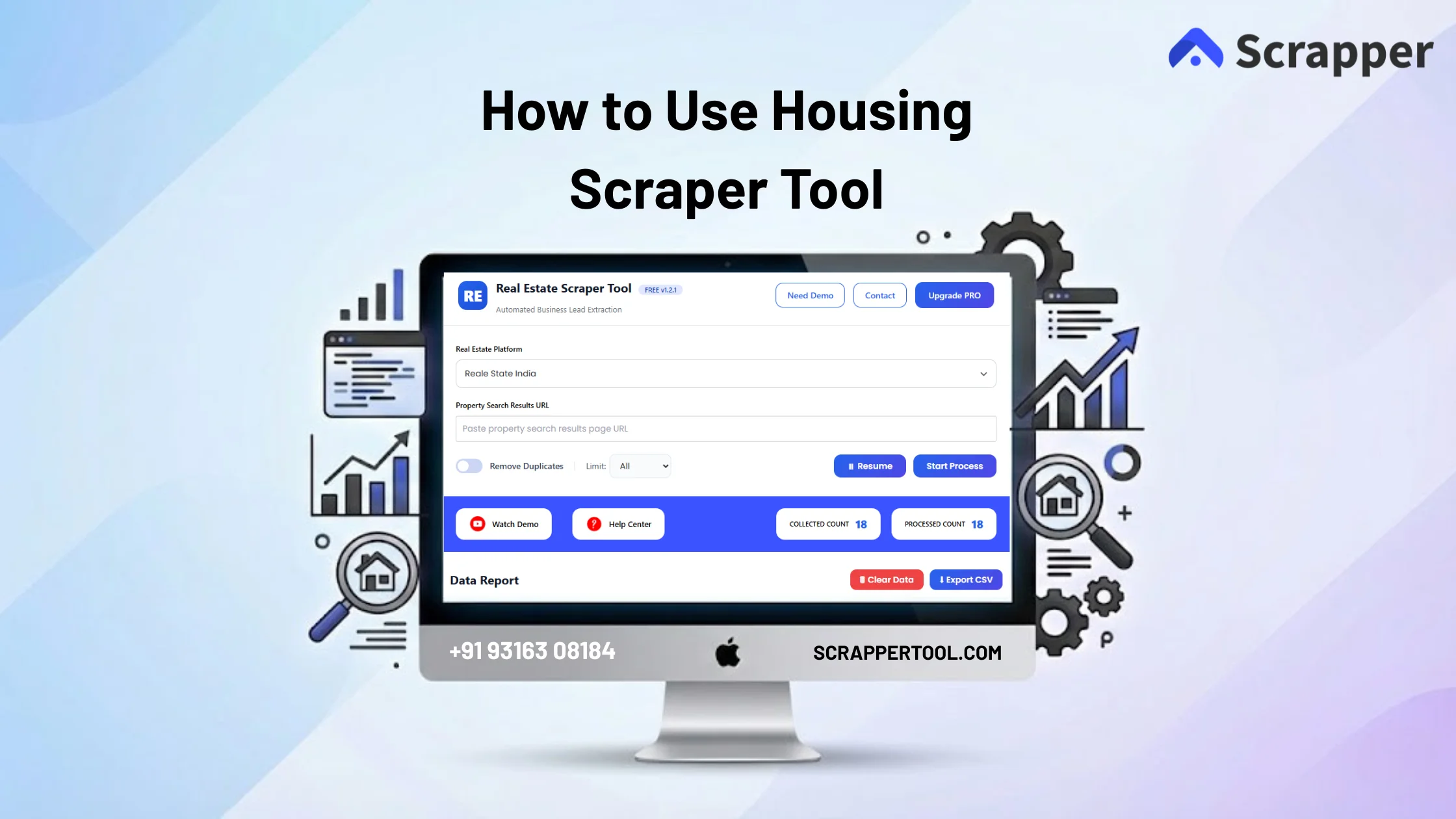 How to Use Housing Scraper Tool by Scrapper Tool
