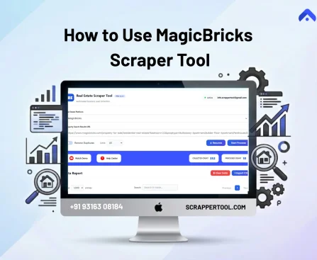 Magic Bricks Scrapper Tool Featured Images