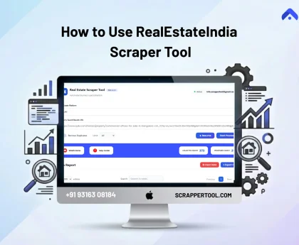 Real State India Scrapper Tool Feature Image