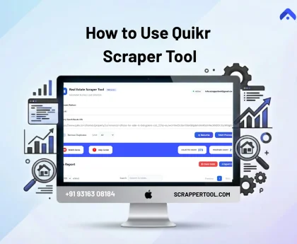 Quikr Scrapper Tool Feature Image