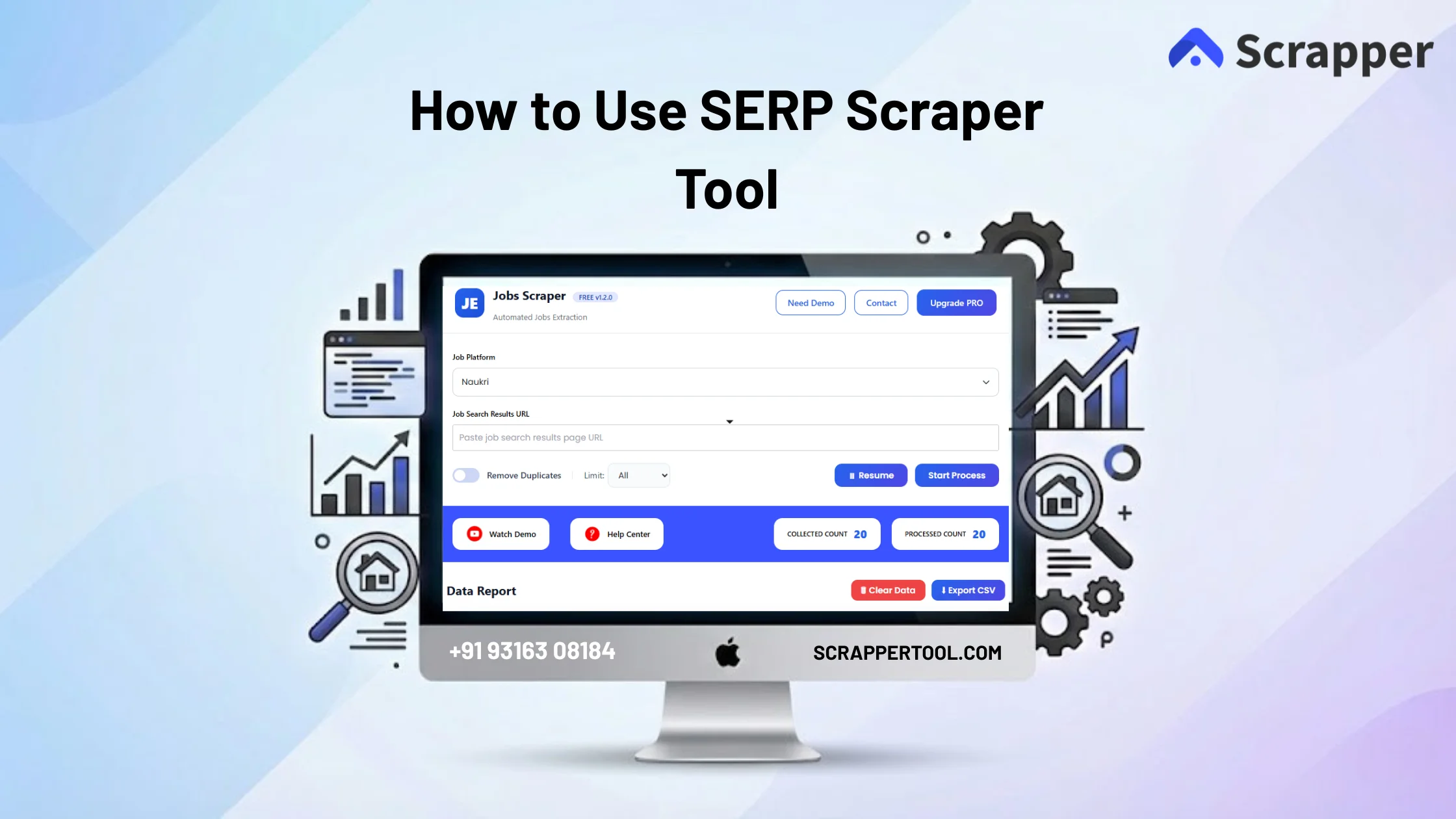 SERP Scrapper Tool Featured Image