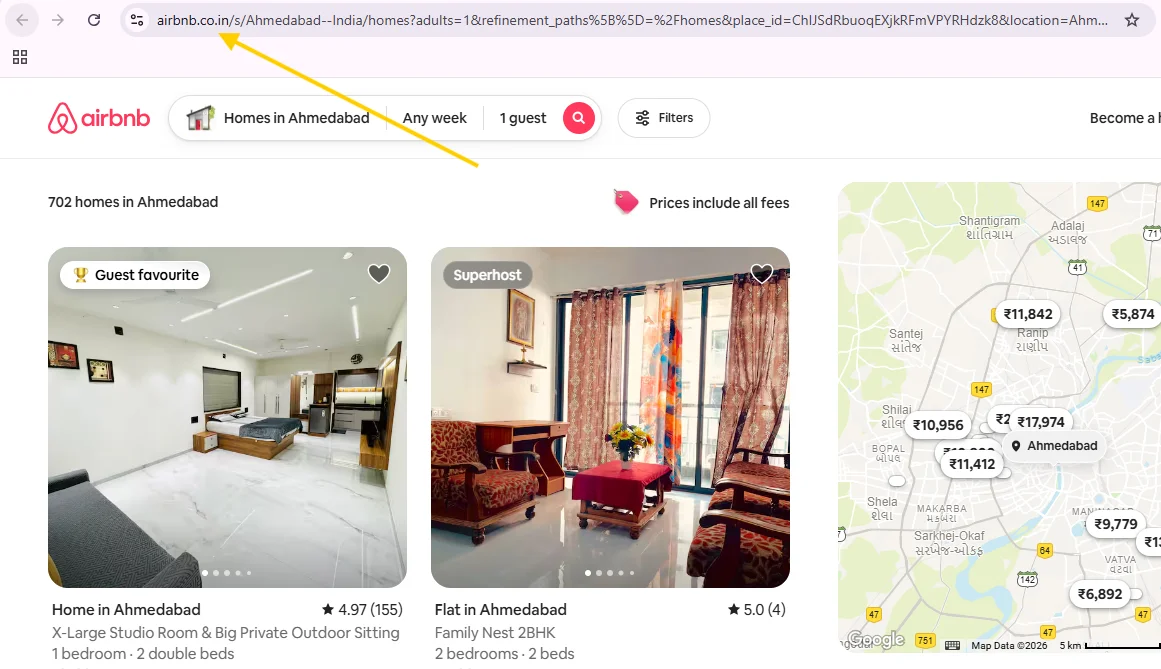 Airbnb Scrapper Tool Airbnb URL