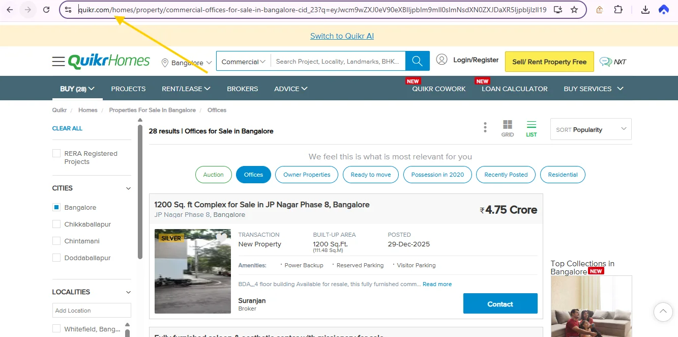 Quickr Scrapper Tool Quickr Page