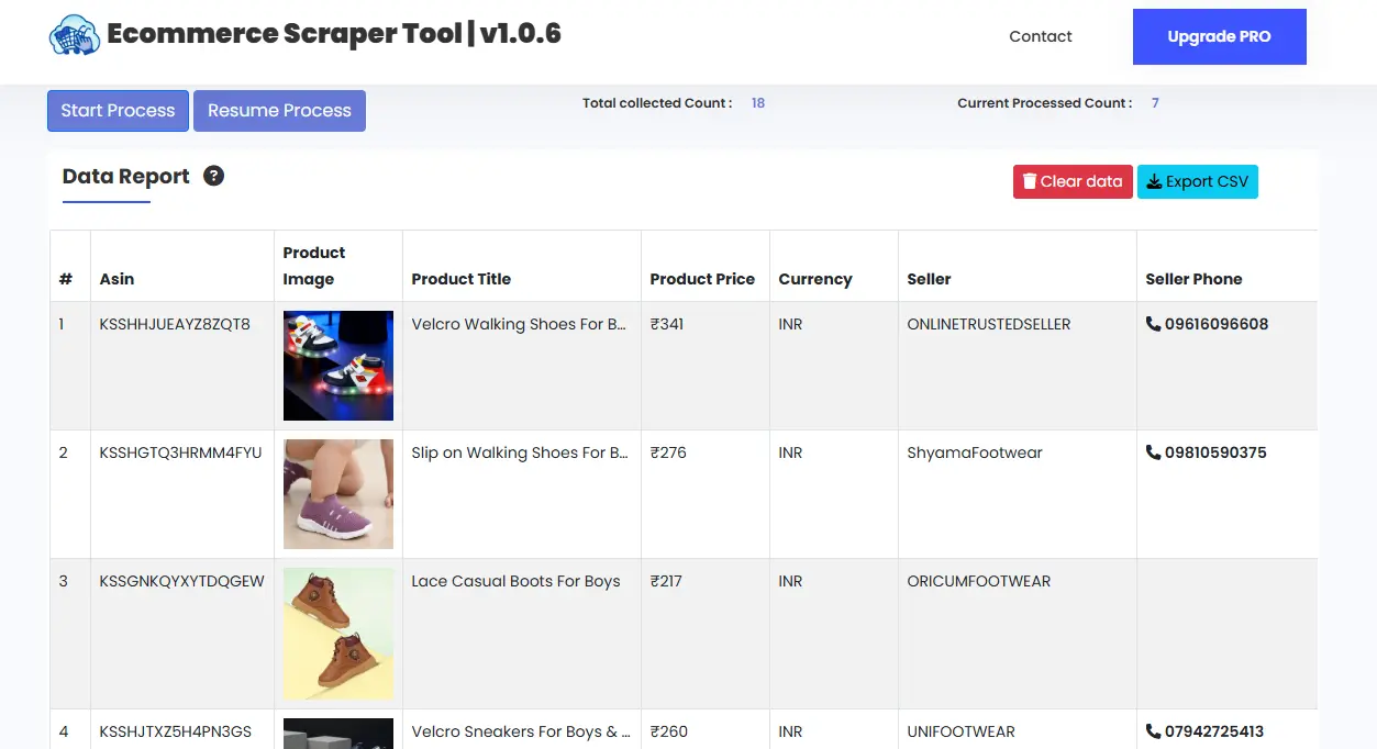 AliExpress Scrapper Tool DATA