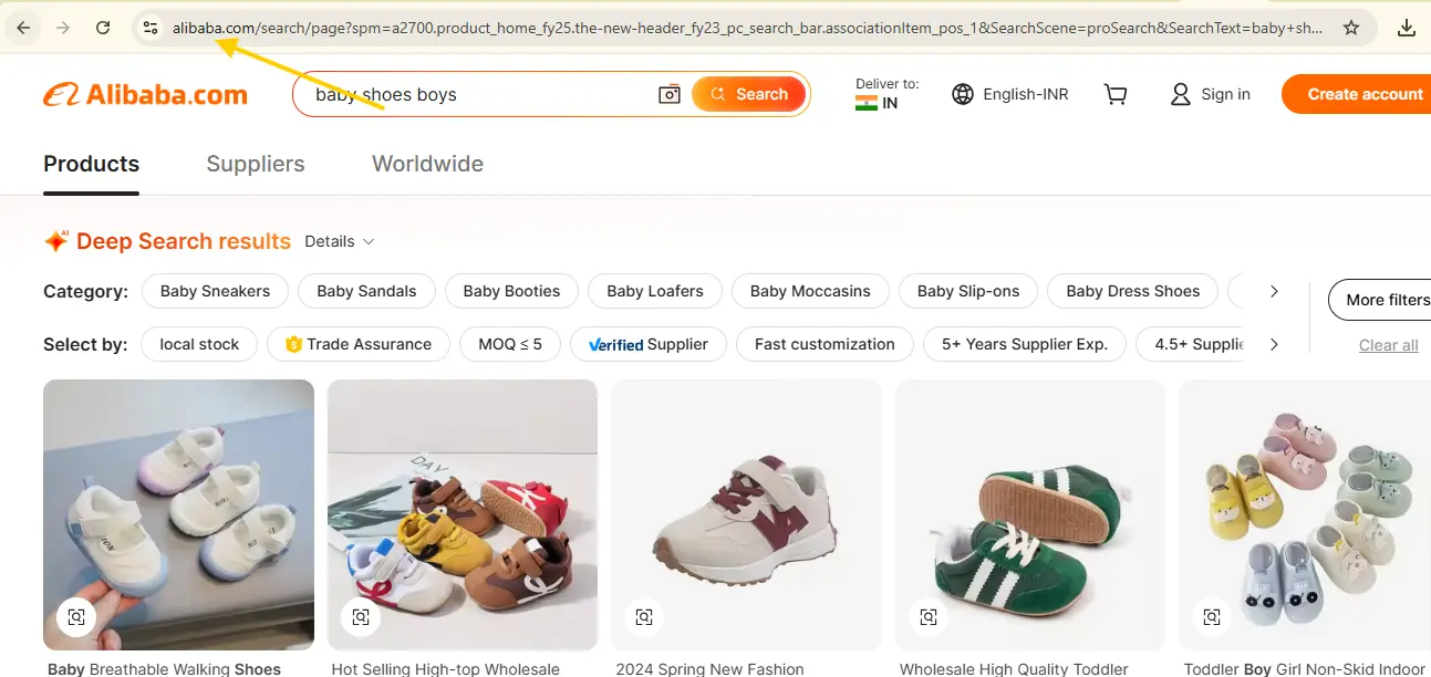 Alibaba Scrapper Tool Alibaba URL