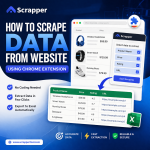 How to scrape data from websites using scrapper tool chrome extension
