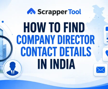 How to Find Company Director Contact Details in India