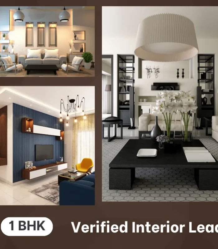 1 BHK Apartment Interior Residential By Scrapper Tool Leads