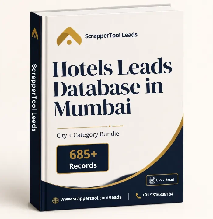 Mumbai Hotels Business Leads Database