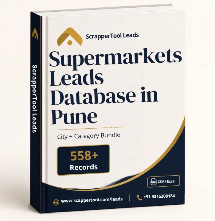 Pune Supermarkets B2B Leads Database