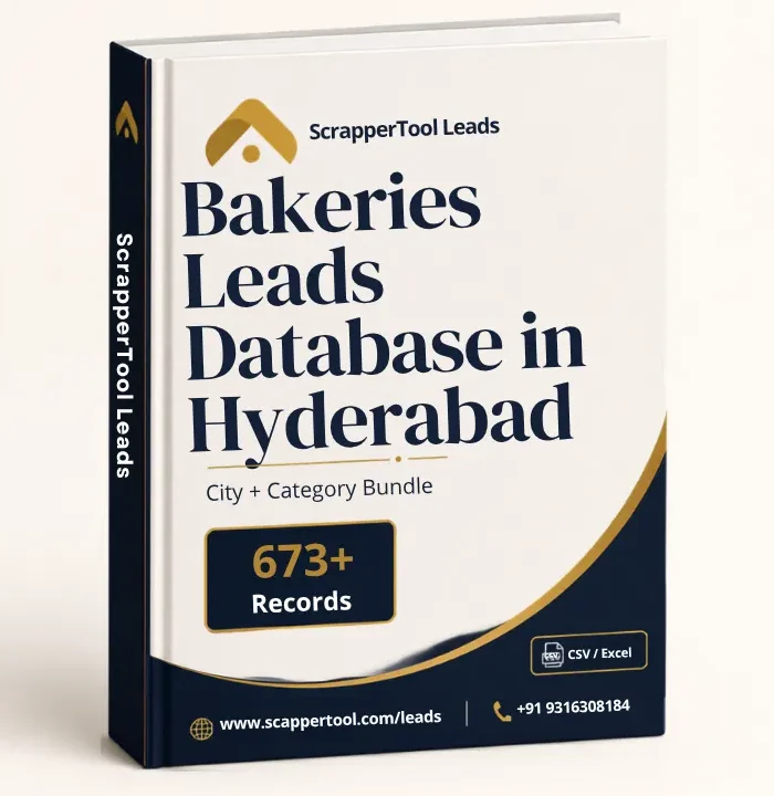 Hyderabad Bakeries B2B Leads Database